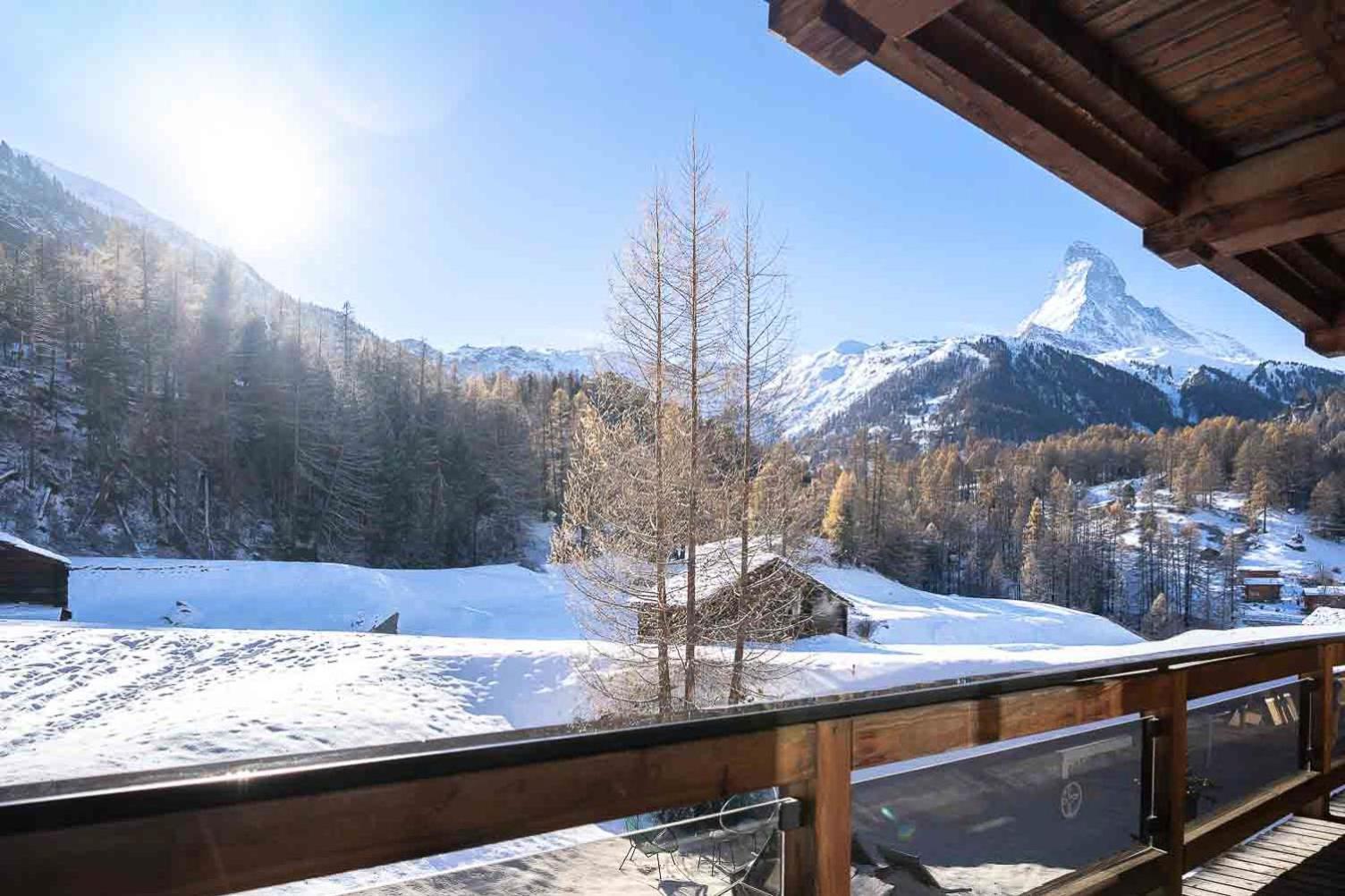 Duplex Apartment With Sauna And Garden In Zermatt 체르마트 외부 사진